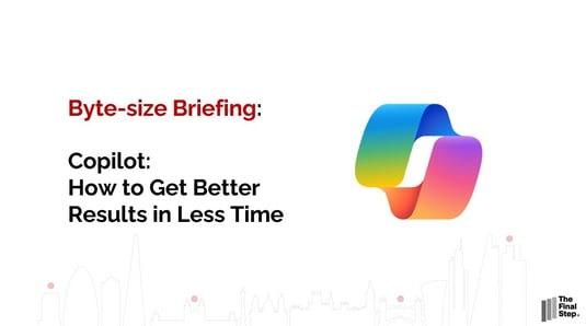 Webinar link: How to get better results in less time with Copilot