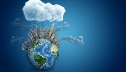 Climate change Cloud world 