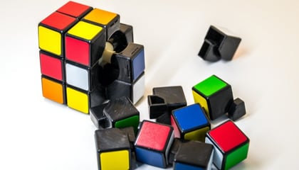 Rubik's cube broken 