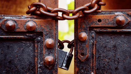 locked gate 