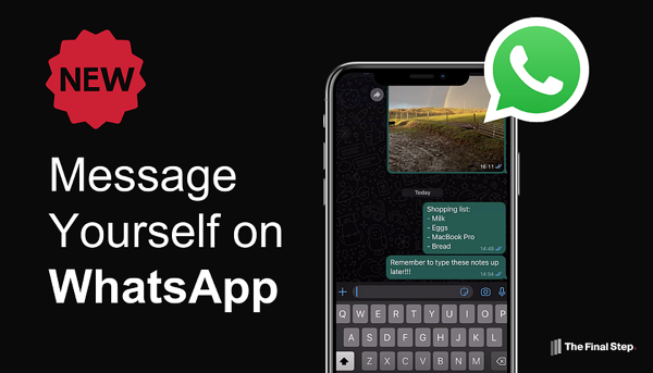 How to message yourself on WhatsApp-1
