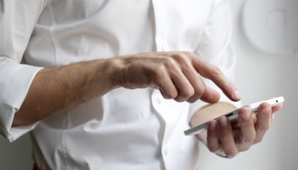 businessman on phone 