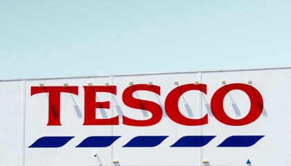 Tesco supermarket logo 